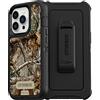 OtterBox Custodia per iPhone 13 Pro (solo) Defender Series - Nero/Realtree (CAMO), robusta e durevole, con protezione per le porte, include fondina clip cavalletto