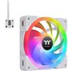 Thermaltake Ventola Case Ventilatore 12 cm Bianco 3 pz con LED Multi