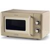 Ariete Forno Microonde Capacità 20 Litri Potenza 800 Watt Linea Vintage colore Beige - ARI3960/03