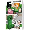 Danilo Promotions LTD Minecraft, 6 anni, biglietto di compleanno