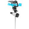 Cellfast Irrigatore Ad Impulsi da Giardino Spruzzatore per Prati con Flusso d'Acqua Controllabile per Prato Fiori Piante Regolazione A Gradini Basic