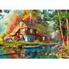 Schmidt 58881 Mulino ad Acqua in Autunno, Puzzle da 1000 Pezzi