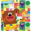 Danilo Promotions LTD Hey Duggee - Carta da regalo, 10 fogli, 10 etichette, dimensioni: 70 x 50 cm, prodotto ufficiale responsabile