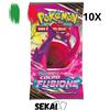 POKEMON COLPO FUSIONE 10 BUSTINE SEALED ITALIANO - BOOSTER PACCHETTI ITA
