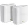 Asus Router ZenWiFi AX (XT9) AX7800 Bianco Wi-Fi 6 Banda Tripla