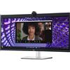 Dell Monitor P Series P3424WEB 34" Curvo 4K Ultra HD Nero