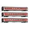 ROCO 6200096 SET 3 CARROZZE MUNCHEN-NURNBERG EXPRESS