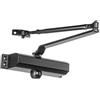 Dynasty Hardware Door Closer, Commercial Hydraulic Closer, Self-Closing, Spring Size 2, ADA Compliant, Surface Mount, Sprayed Duronotic Bronze, Series 2000