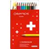 CARAN D'ACHE PASTELLI SWISSCOLOR PERMANENTE 12 PZ CARAN D'ACHE 1284712