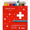 CARAN D'ACHE PASTELLI SWISSCOLOR ACQUERELLABILI 18 PZ CARAN D'ACHE 1285718