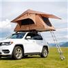 VEVOR Tenda da Tetto Rigida, Tenda da Tetto Naturnest Rigida per 2-3 Persone, Tenda da Tetto Rigida Pieghevole con Scala Telescopica e Materasso, Copertura, Impermeabile per Jeep SUV Van Pickup Truck