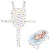 ARYIMYDP Cuscino per Bagnetto Neonato, Riduttore per Vasca da Bagno, Supporto da Bagno con 5 Cinturini Regolabili, Rete Morbida e Traspirante, Antiscivolo, Adatto per Schiena e Collo