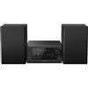 Panasonic SC-PM704EG-K - Sistema stereo compatto Micro HiFi con CD, radio DAB+/FM, USB e Bluetooth, 80 W, controllo dei bassi, nero