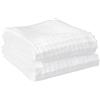 Ritz Royale Collection Check Kitchen Towel Set, Nero, Pezzi Solido White