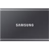 T7 Portable SSD - 2 TB - USB 3.2 Gen.2 External SSD Titanium Grey (MU-PC2T0T/WW)