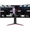 Ultragear 34GP63AP Monitor Gaming 34" 21:9 Curvo WQHD (3440X1440), 160Hz, 1Ms, A