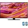 Samsung Smart TV 43 Pollici 4K Ultra HD Display Neo QLED Sistema Tizen Processore NQ4 AI Gen3 Classe F colore Nero - QE43QN90FATXZT
