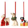 VILLEROY & BOCH Set 3 Ornamenti Cani Nostalgic Ornaments