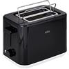 Braun Breakfast1 Tostapane a doppia fessura, Tostafette con 8 Livelli di Tostatura e Funzione Scongelamento, 900 W, HT1010BK, Plastica, Nero