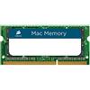 Corsair Mac Memory SODIMM 4GB (1x4GB) DDR3 1333MHz CL9 Memoria per Sistemi Mac, Qualificata Apple, Nero