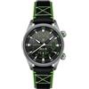 AVI-8 Hawker Harrier HUD AV-4117 - Orologio automatico da uomo, 44 mm, con cinturino in gomma/pelle, 22mm Green Rubber/Leather Strap