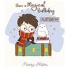 Danilo Promotions LTD Biglietto di compleanno per bambini, biglietto di compleanno per bambini, biglietto ufficiale di Harry Potter per bambini, biglietto di compleanno per bambini Harry Potter