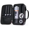 CONQUECO Macchina da Caffè Espresso Portatile - Caffettiera Elettrica da Viaggio con Batteria - per 12V Auto e Camion e Campeggio - Compatibile con la Capsula Nespresso e la Capsula L'or