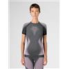 Uyn Evolutyon Maglia Intima Termica, Donna, Anthracite Melange/Raspberry/Purple, S/M