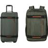 American Tourister Urban Track & Take2Cabin - Borsa da viaggio con 2 ruote, 68 cm, 84 L & Bagaglio a mano Ryanair, 25 x 20 x 40 cm, 24,5 L - Set completo Urban Track - Cachi scuro