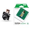 Fujifilm instax SQUARE SQ40 - Fotocamera Istantanea, Esposizione Automatica, Modalità Selfie & instax SQUARE, Film Pellicola Istantanea, Formato Quadrato, 62x62 mm, Confezione da 10 Foto