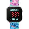Stitch Disney Stitch - Orologio da polso digitale Led per bambini, Funzione data