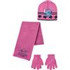Stitch Disney Stitch - Coordinati invernali per bambini, Set 3 pezzi, Cappello + Guanti + Sciarpa