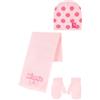 Minni - Minnie Mouse Disney Minni - Coordinati invernali per neonati, Set 3 pezzi, Cappello + Guanti + Sciarpa