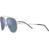 Ray-Ban Occhiali da Sole AVIATOR REVERSE R0101S Silver/Blue 59/11/140 unisex