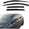 AUTO CLOVER Set di deflettori d'aria per Ford Focus MK3 2011-2018 5 porte Hatchback (4 pezzi)