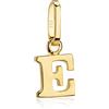 NKlaus lettera E piccolo ciondolo 333 oro giallo 8 carati lustro 5x5mm alfabeto 8868