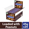 Snickers Tavoletta di cioccolato ripiena di arachidi Snickers, caricata con arachidi d...