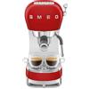 SMEG 50' STYLE MACCHINA DA CAFFE' ESPRESSO ECF02 ROSSA ECF02RDEU