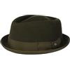 LIERYS Fedora Pork Pie Feltro di Lana Donna Uomo Porkpie Impermeabile Ripiegabile Cappello Estate Inverno