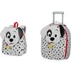 Samsonite Sammies by Zaino per bambini XS, 45 cm, 23 L & Zaino per bambini S, 28 cm, 7,5 L - Set da viaggio Disney Dalmata Patch