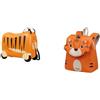 Samsonite Sammies by Valigia per bambini, 45 cm, 23 L & Zaino per bambini S, 27,5 cm, 7,5 L - Set completo per bambini Tiger Toby