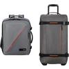 American Tourister Urban Track & Take2Cabin - Borsa da viaggio, 68 cm, 84 L & Bagaglio a mano Ryanair, 25 x 20 x 40 cm, 24 L - Set Urban Travel - Grigio scuro