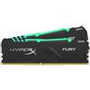 HyperX Fury (HX436C17FB3AK2/16) Memoria 3600 MHz, DDR4, CL17 DIMM 16 GB, (Kit 2x8GB) 1Rx8 RGB