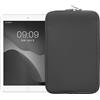 kwmobile Cover Tablet Compatibile con 8-8,4 Tablet - Custodia eReader Universale - Copertina Protettiva in Neoprene Grigio