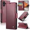 Rerzoiro Cover per Xiaomi Redmi Note 13 Pro Plus 5G /13 Pro+ 5G Custodia Portafoglio[Blocco RFID]Premium Pelle PU Wallet Case Flip Libro con Porta Carte Slot Flip Case per Redmi Note 13 Pro+ 5G, Rosso