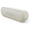 Tribit XSound Go Cassa Bluetooth Portatile 16W con Bassi Potenti, 24 Ore di Autonomia, IPX7 Impermeabile, Bluetooth 5.3, TWS, Altoparlante Wireless per Esterni, Campeggio, Spiaggia e Viaggi - Bianco
