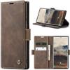 Phernykas Cover per Samsung Galaxy S25 Ultra Libro Pelle Portafoglio, [Porta Carte] [Magnetica] Premium PU Flip Wallet Custodia Cellulare Protection per Samsung S25 Ultra Leather Case, Caffè