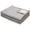 LANEROSSI N.FIORDILOTO Coperta in Cashmere E Lana Merinos Grigio