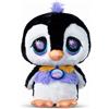 BANDAI Littlest Pet Shop - Peluche Pinguino 25 cm - Littlest Pet Shop LPS Pinguino Deluxe - Peluche animali carini con grandi occhi scintillanti - Giocattolo per bambini dai 4 anni in su - BF00668
