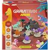 Ravensburger GraviTrax Junior Extension Dino 24587 - pista da baseball a partire da 3 anni - pista in marmo e giocattolo da costruzione per bambini - dinosauro regalo per ragazzi e ragazze